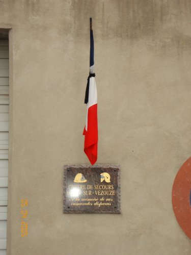 Plaque du centre de secours