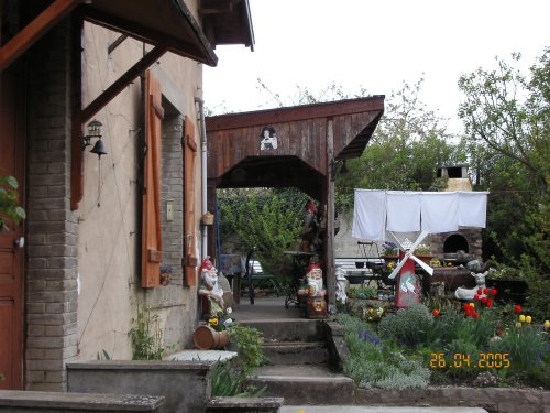 Arrière maison